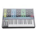 Moog Grandmother Semi-Modular Analog Synthesizer mit Decksaver Abdeckung