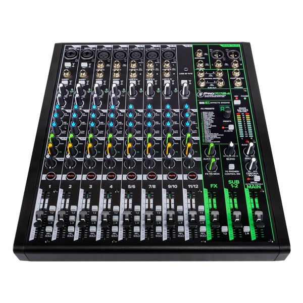 Mackie ProFX12v3 12-Channel Analog Mixer with USB at Gear4music