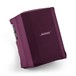 Bose S1 Pro Play-Through Cover, Night Orchid Red, Tilted, Angled Right