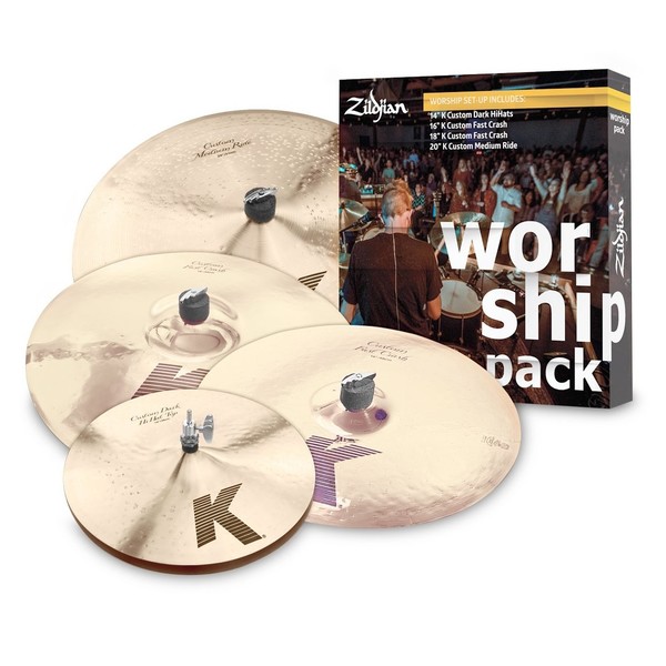 Zildjian K Custom Worship Pack Cymbal Set