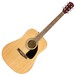 Fender FA-115 Dreadnought Pack, Natural, Walnut Fingerboard - Front View