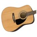 Fender FA-115 Dreadnought Pack, Natural, Walnut Fingerboard - Body View