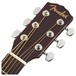 Fender FA-115 Dreadnought Pack, Natural, Walnut Fingerboard - Headstock View