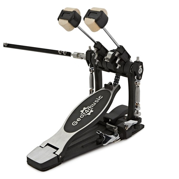 Double Kick Drum Pedal with Floorplate