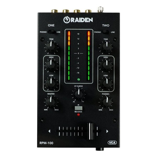 Raiden Fader RPM-100 Portable DJ Mixer - Top