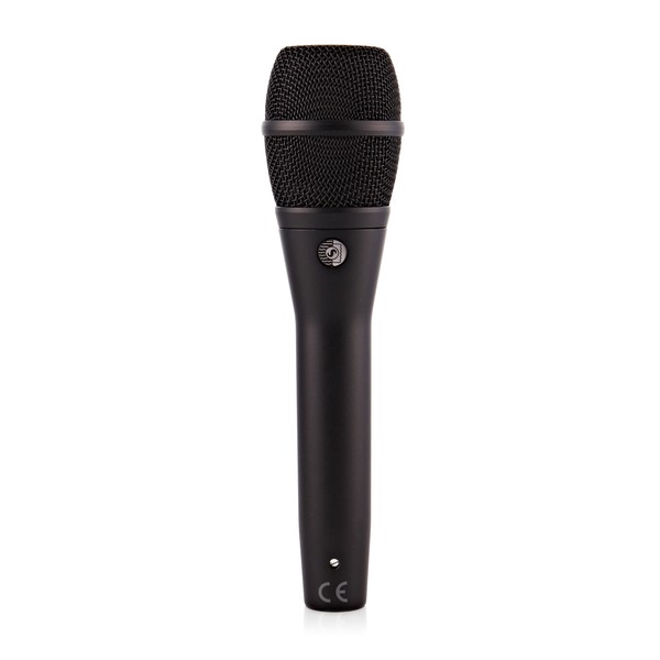 Shure KSM9HS Subcardioid & Hypercardioid Condenser Mic, Black - Rear