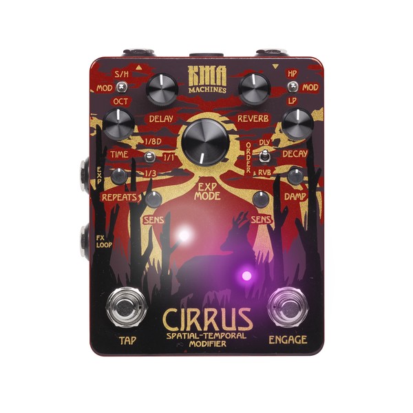 KMA Audio Machines Cirrus Delay & Reverb - led
