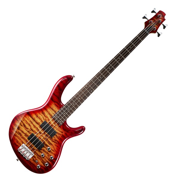 Cort Action Deluxe Plus Bass, Cherry Red Sunburst