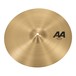 Sabian AA 16'' Thin Crash Cymbal - angle