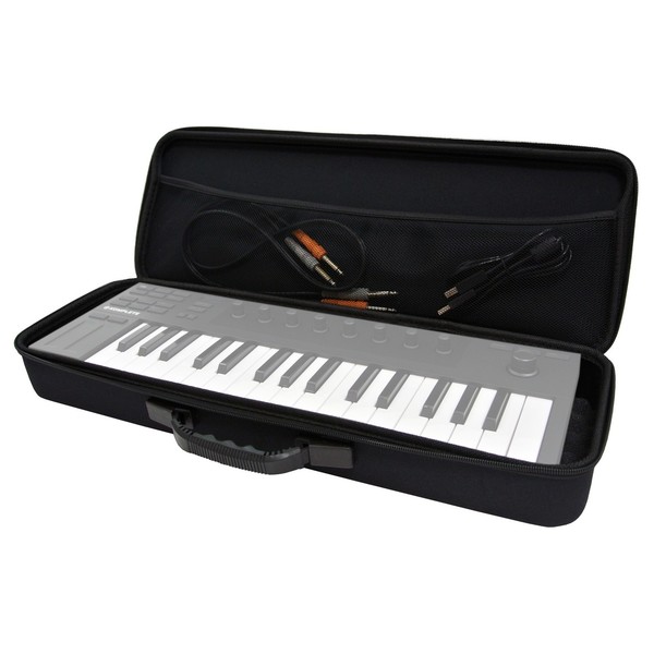 Analog Cases PULSE Case for Arturia Keystep/NI Komplete Kontrol M32 - Angled Open (Controller and Wires Not Included)