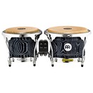 Meinl Percussion Wood Bongo, Vintage Black