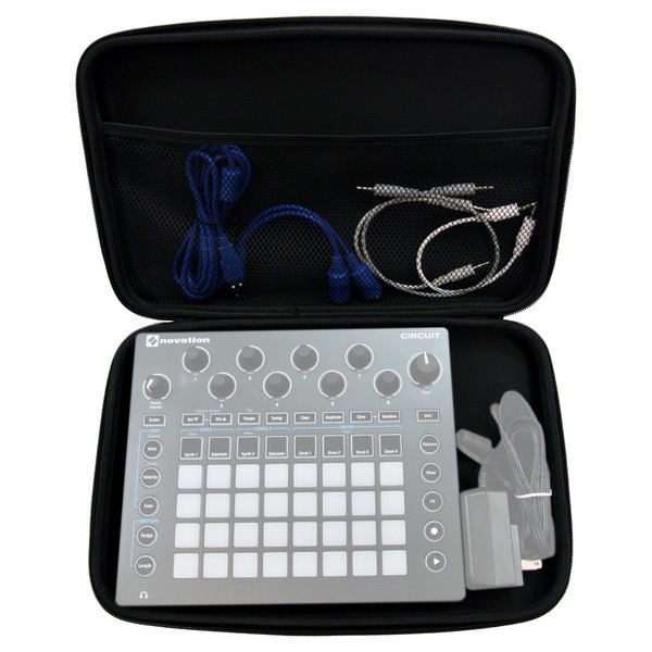 Analog Cases PULSE Case for Novation Circuit / Akai MPK Mini - Angled OPen (Controller Not Included)