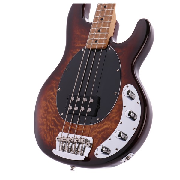 Sterling StingRay Bass MN, Quilt Island Burst