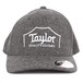 Taylor Flex Fit Cap, Crown Logo Melange Heather Small/Medium - Front View