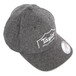 Taylor Flex Fit Cap, Crown Logo Melange Heather Small/Medium - Side/Angled View