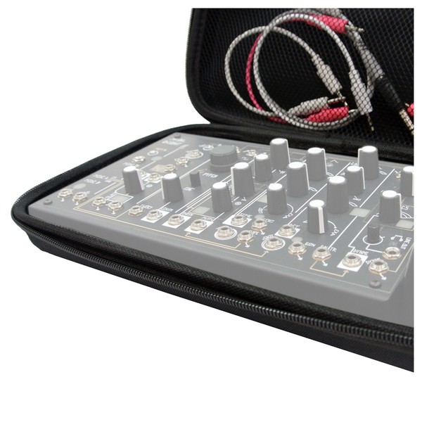 Make Noise 0-Coast Synthesizer Case - Angled Open (Synth and Cables Not Included)