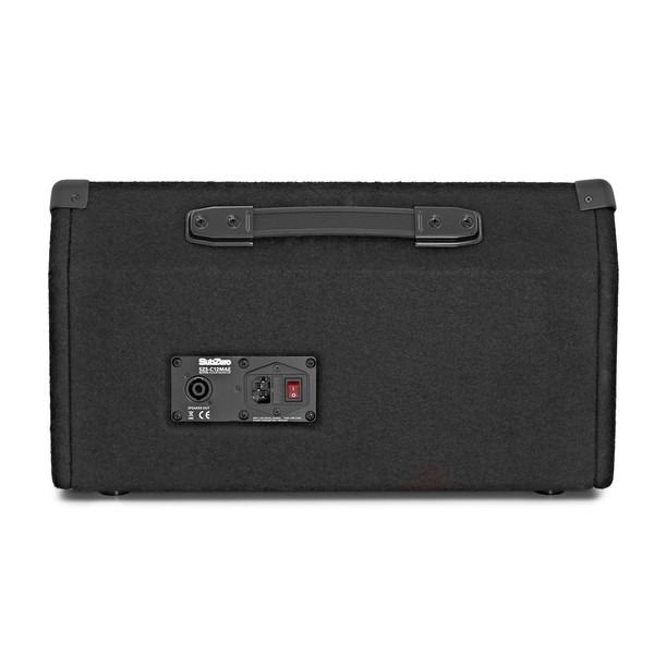 SubZero 12" Active Floor Monitor back