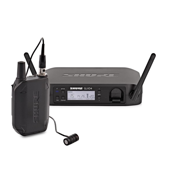 Shure GLXD14/85 Digital Wireless Lavalier System with WL185