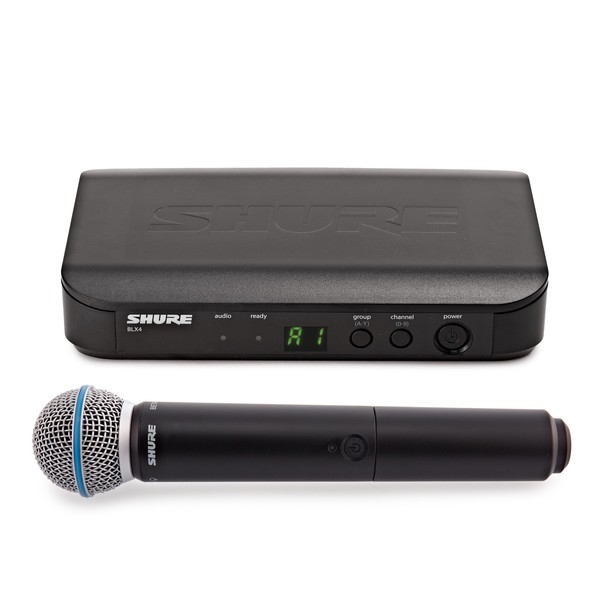 Shure BLX24UK/B58-K3E Handheld Wireless Microphone System