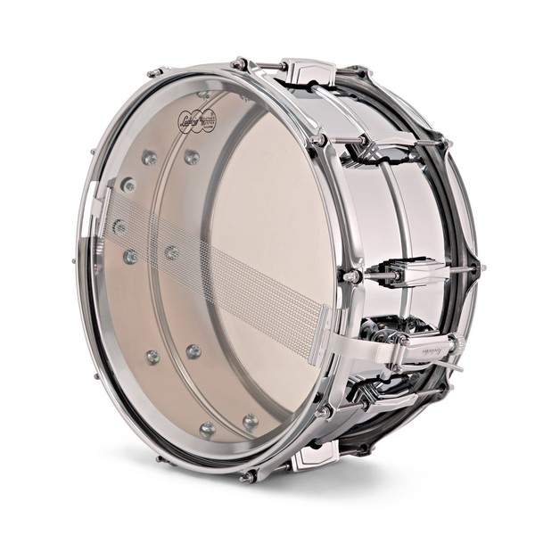 Ludwig LM402 14" x 6.5" Supraphonic Snare Drum, Imperial Lugs angle