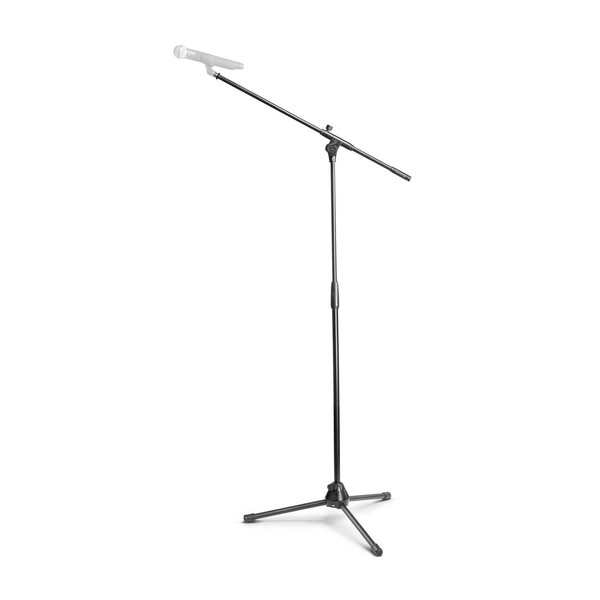 Gravity Touring Series Tripod Boom Mic Stand, Standard Boom, With Mic