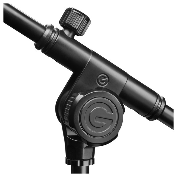 Gravity Touring Series Tripod Boom Mic Stand, Standard Boom, Boom Locking Close Up 2
