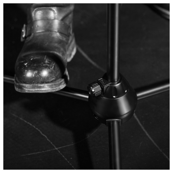 Gravity Touring Series Tripod Boom Mic Stand, Standard Boom, Application Shot 4