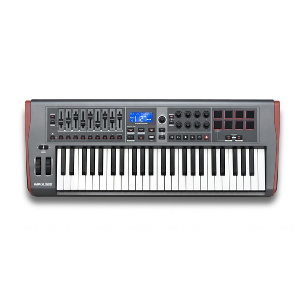 Novation Impulse 49 Key USB MIDI Controller Keyboard at Gear4music