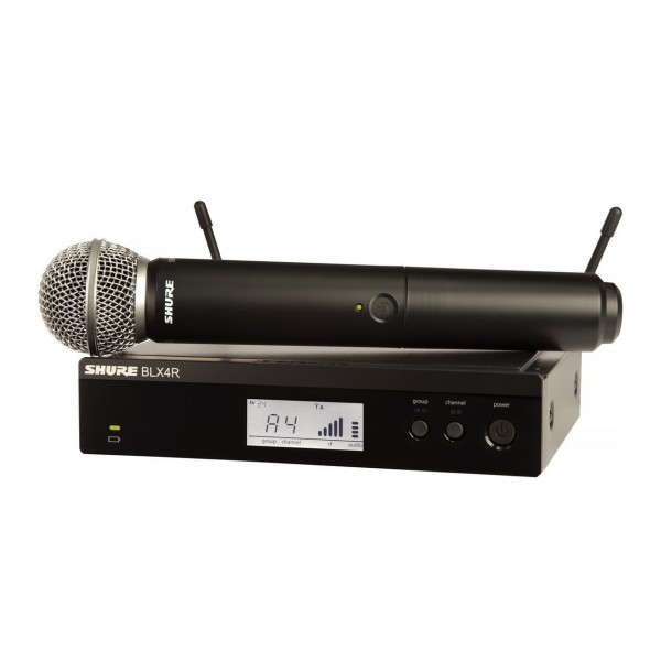 Shure BLX24RUK/SM58-K3E Rack Mount Wireless Microphone System main