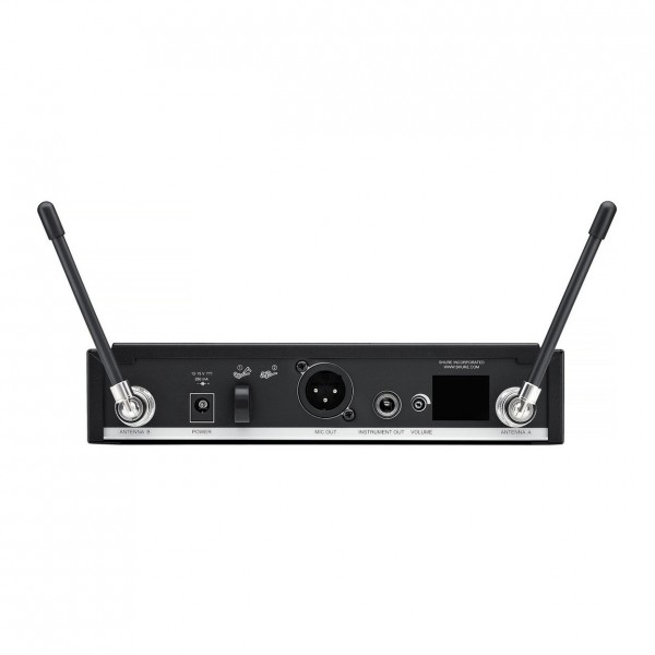 Shure BLX24RUK/SM58-K3E Rack Mount Wireless Microphone System open close