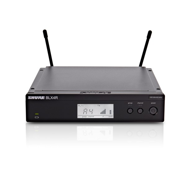 Shure BLX24RUK/SM58-K3E Rack Mount Wireless Microphone System receiver