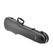 Gewa Pure Polycarbonate Shaped Violin Case, Grey angle