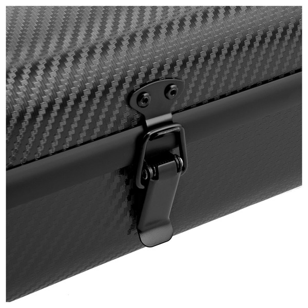 Gewa Pure Polycarbonate Shaped Violin Case, Black clasp