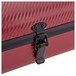 Gewa Pure Polycarbonate Shaped Violin Case, Red clasp