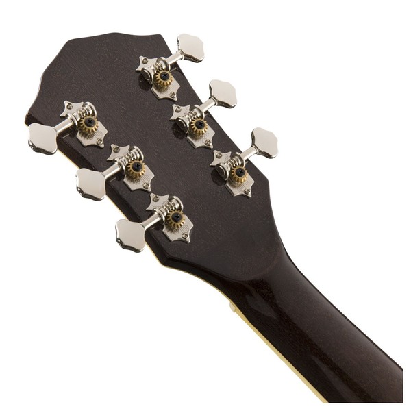 Fender FA-235E Concert Electro Acoustic, Moonlight Burst - Neck