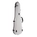 Gewa Pure Polycarbonate Shaped Violin Case, White back