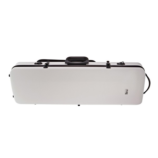 Gewa Pure Polycarbonate Oblong Violin Case, White