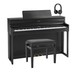 Roland HP704 Pacchetto con Pianoforte Digitale, Charcoal Black