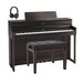 Roland HP704 Digitaal Pianopakket, Dark Rosewood