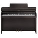 Roland HP704 Digital Piano, Dark Rosewood, Front