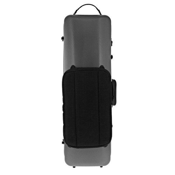 Gewa Pure Polycarbonate Oblong Violin Case, Grey back