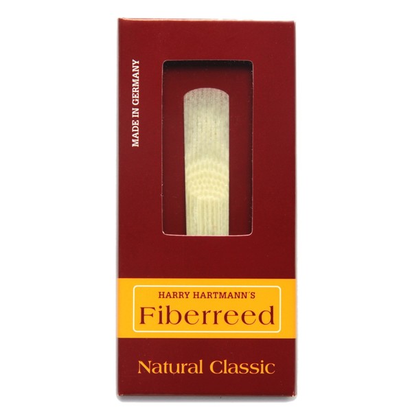 Fiberreed Natural Classic Bb Clarinet Reed, Hard