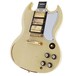 Gibson Custom SG Custom 3 PU, Classic White Heavy Aged Stopbar GH