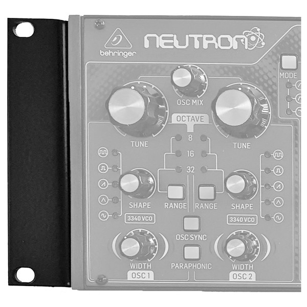 Bespoke Behringer Neutron Rack Ears at Gear4music
