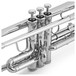 Elkhart 100TRS Student Trumpet Silver, Valves