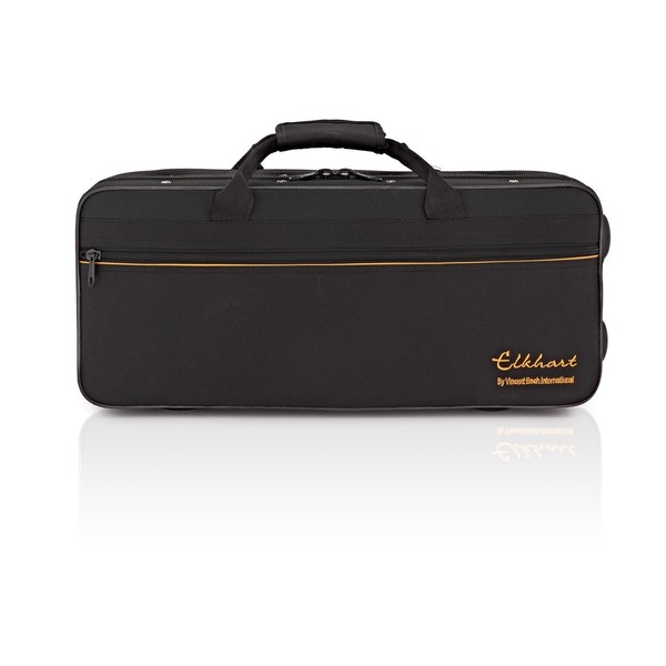 Elkhart 100TRS Student Trumpet Silver, Case