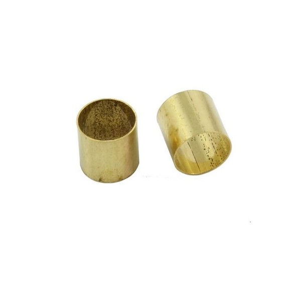 Allparts Brass Sleeves for Split Shaft Pots - Front View