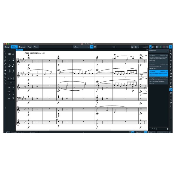  Dorico software 