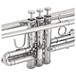 Bach TR650S Bb Trumpet Outfit, Silver Plate, Valves