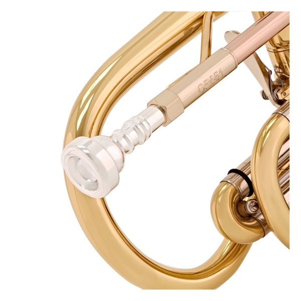 Bach CR651 Bb Cornet Outfit, Lacquer, mouthpiece